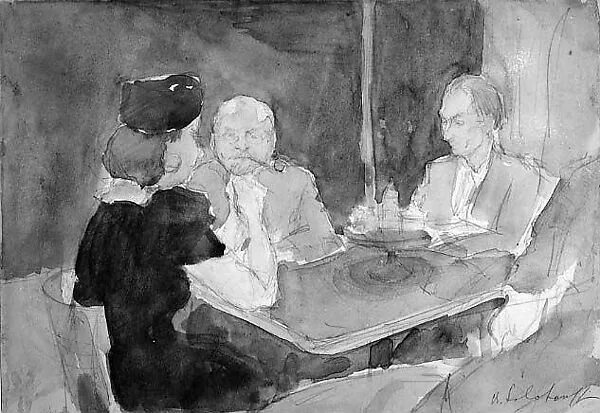 A Bridge Game — Boris Solotareff