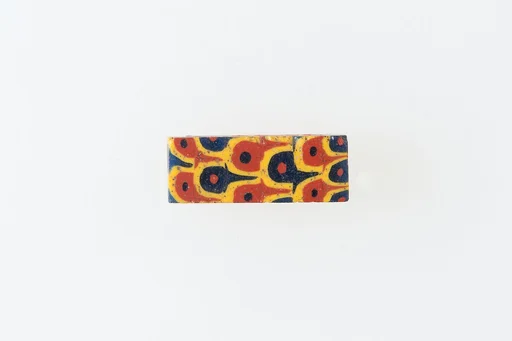Inlay fragment, feather design