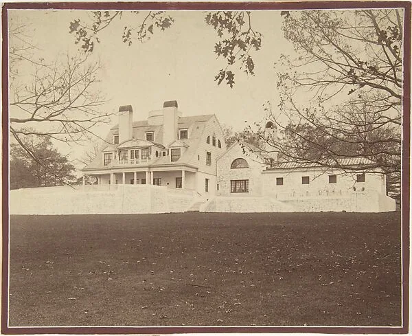 Exterior View of Ernest Flagg's House, Dongan Hills, S. I. — Ernest Flagg