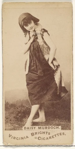 Daisy Murdoch, from the Actors and Actresses series (N45, Type 1) for Virginia Brights Cigarettes