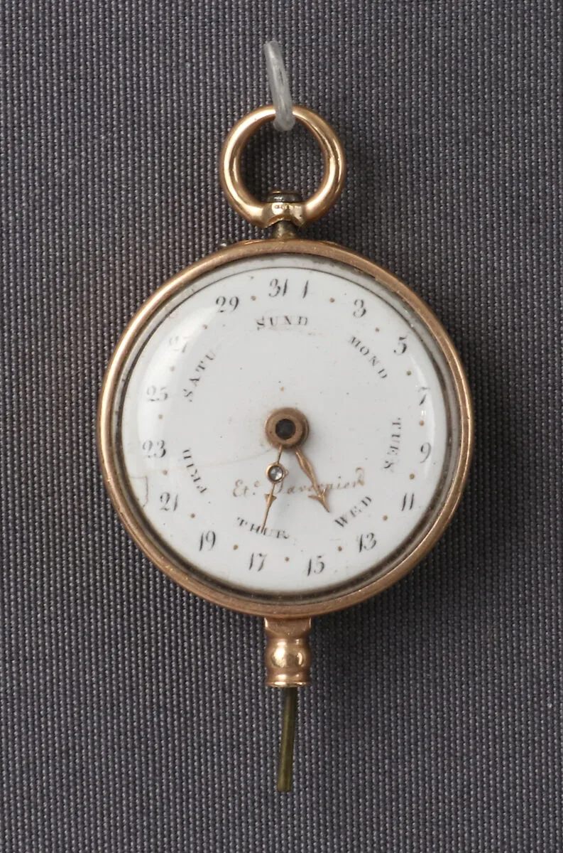 Calendar key for a watch — Etienne Tavernier