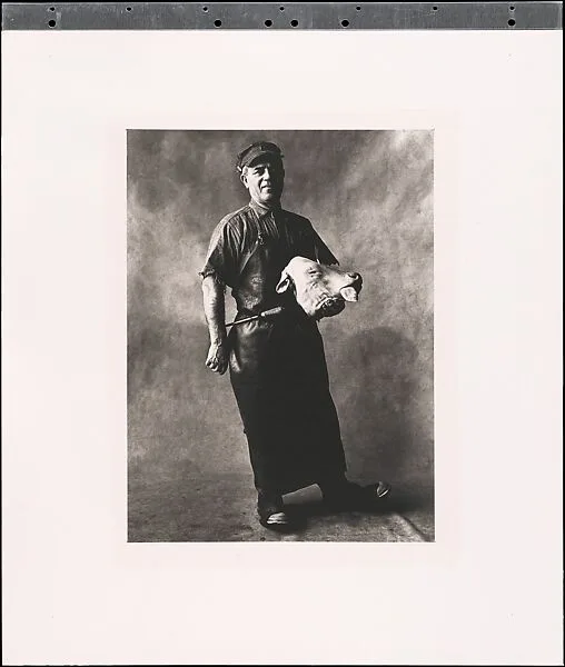 Shaver, Scalder, Singer, New York — Irving Penn