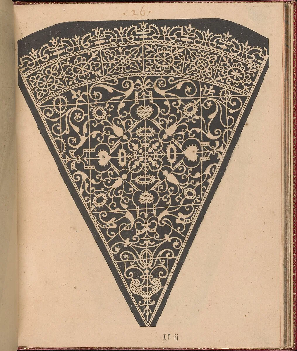 Les Singuliers et Nouveaux Portraicts... page 30 (recto) — Federico de Vinciolo|Jean Le Clerc|Henri III, King of France and Poland|Louise de Lorraine-Vaudemont|Chambolle-Duru