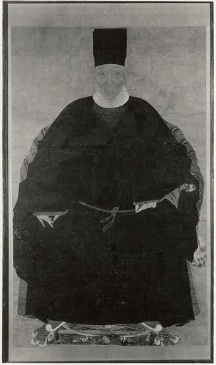明 佚名 人物肖像 圖 軸|Portrait of a Gentleman