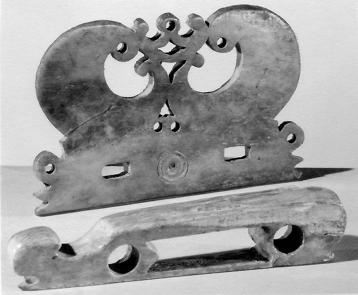 Viol Bridge and Tail-Piece — Unknown