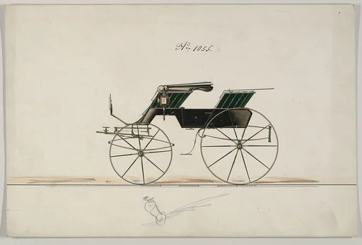 Design for Phaeton, no. 1055