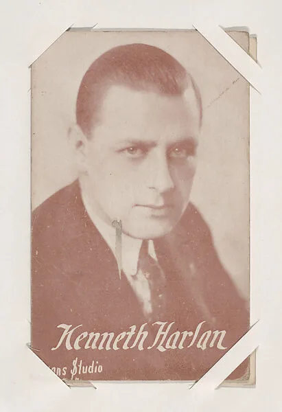 Kenneth Harlan from Movie Stars Exhibit Cards series (W401) — Unknown