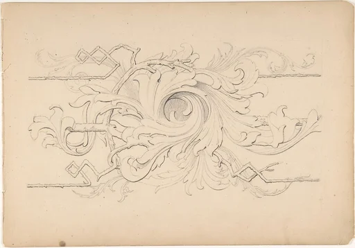 Designs for borders and corners, acanthus