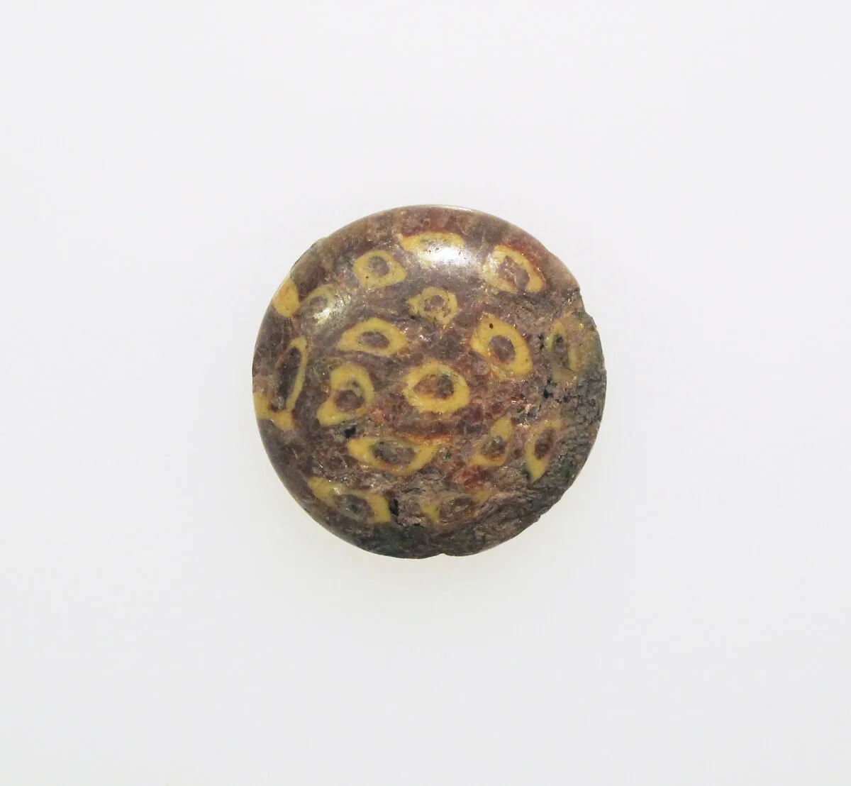 Glass mosaic counter or inlay — Unknown
