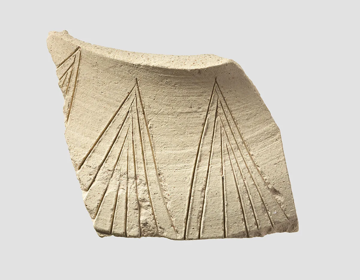 Sherd with incised decoration — Unknown