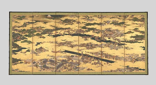 保元平治合戦図屏風|The Rebellions of the Hōgen and Heiji Eras