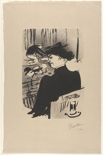 A Spectator (from Le Café Concert)
