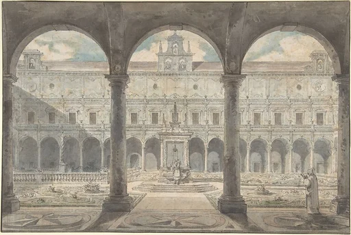 Cloister of the Certosa di San Martino, Naples