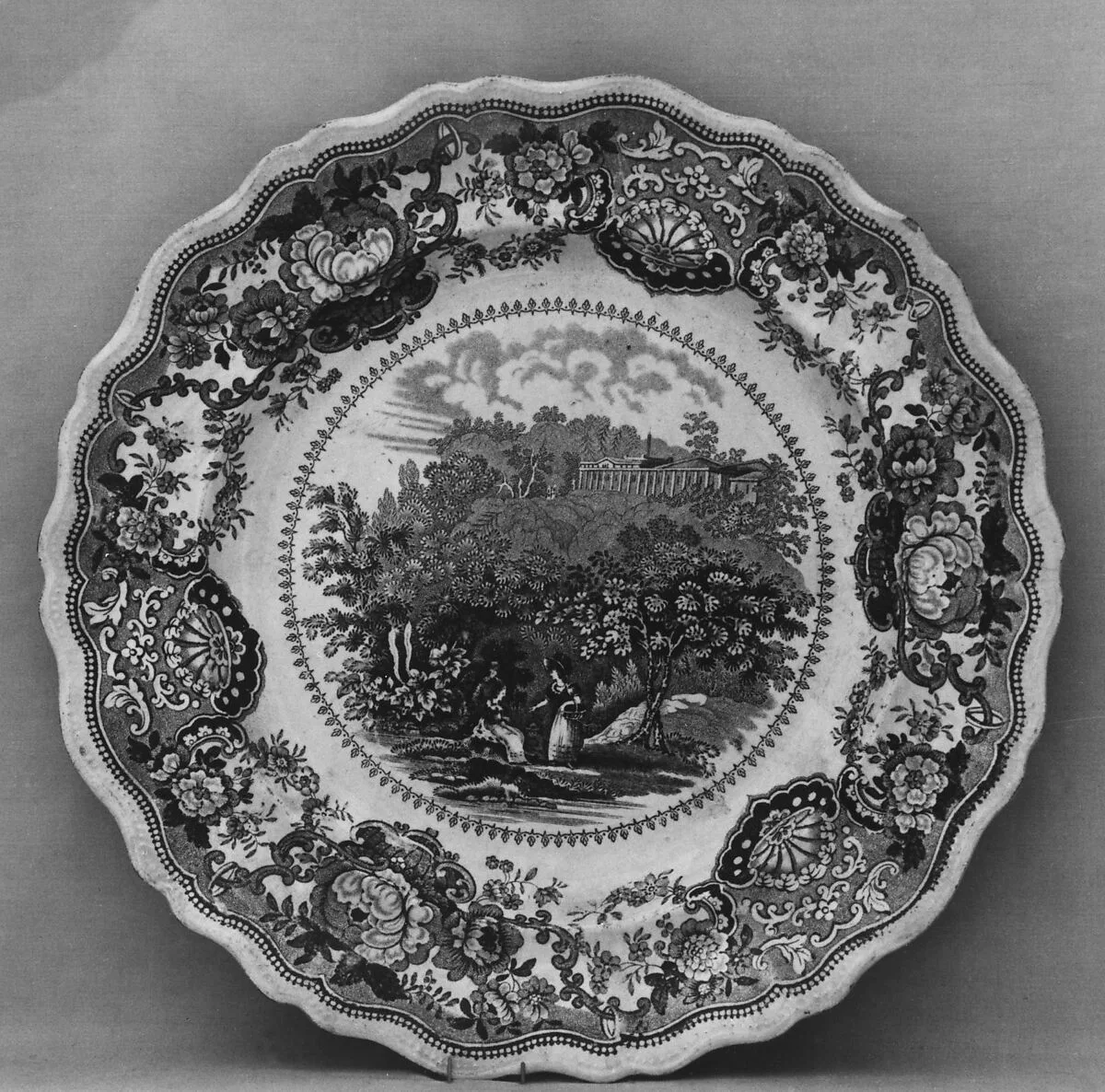 Plate — William Adams & Sons