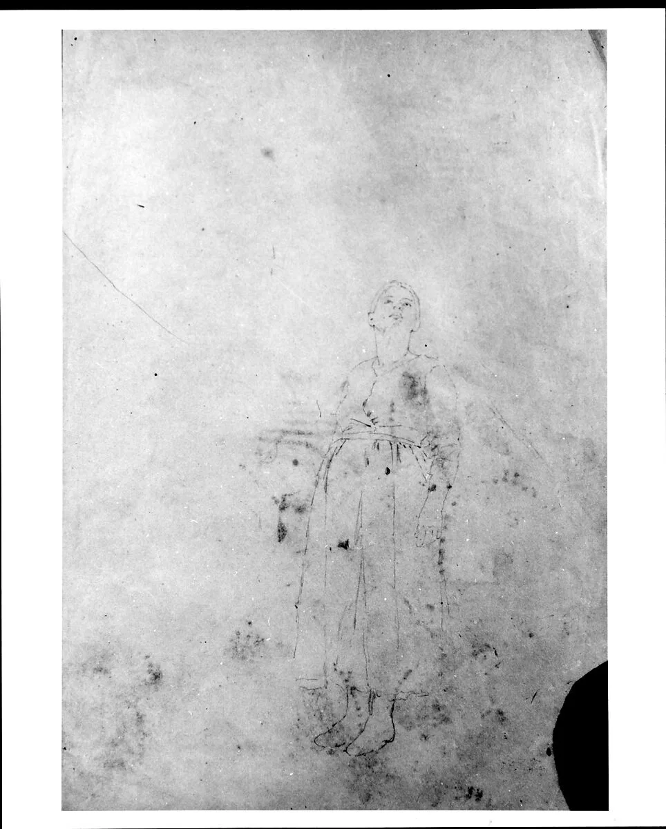 Sketch of Arm and Sketch of Two Hands — Thomas Hovenden