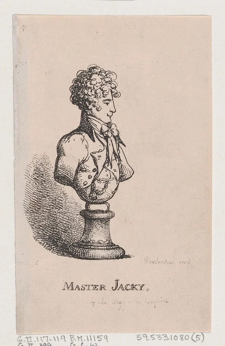 Master Jacky — Thomas Rowlandson|Thomas Tegg|George Murgatroyd Woodward