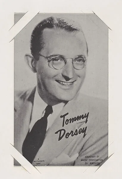 Tommy Dorsey from Mutoscope Music Corporation of America series (W409) — International Mutoscope Reel Company