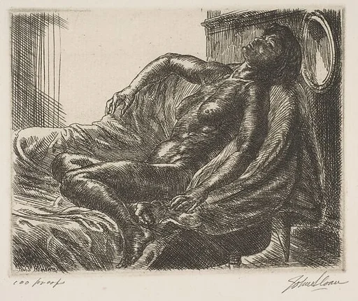 Nude with Halo