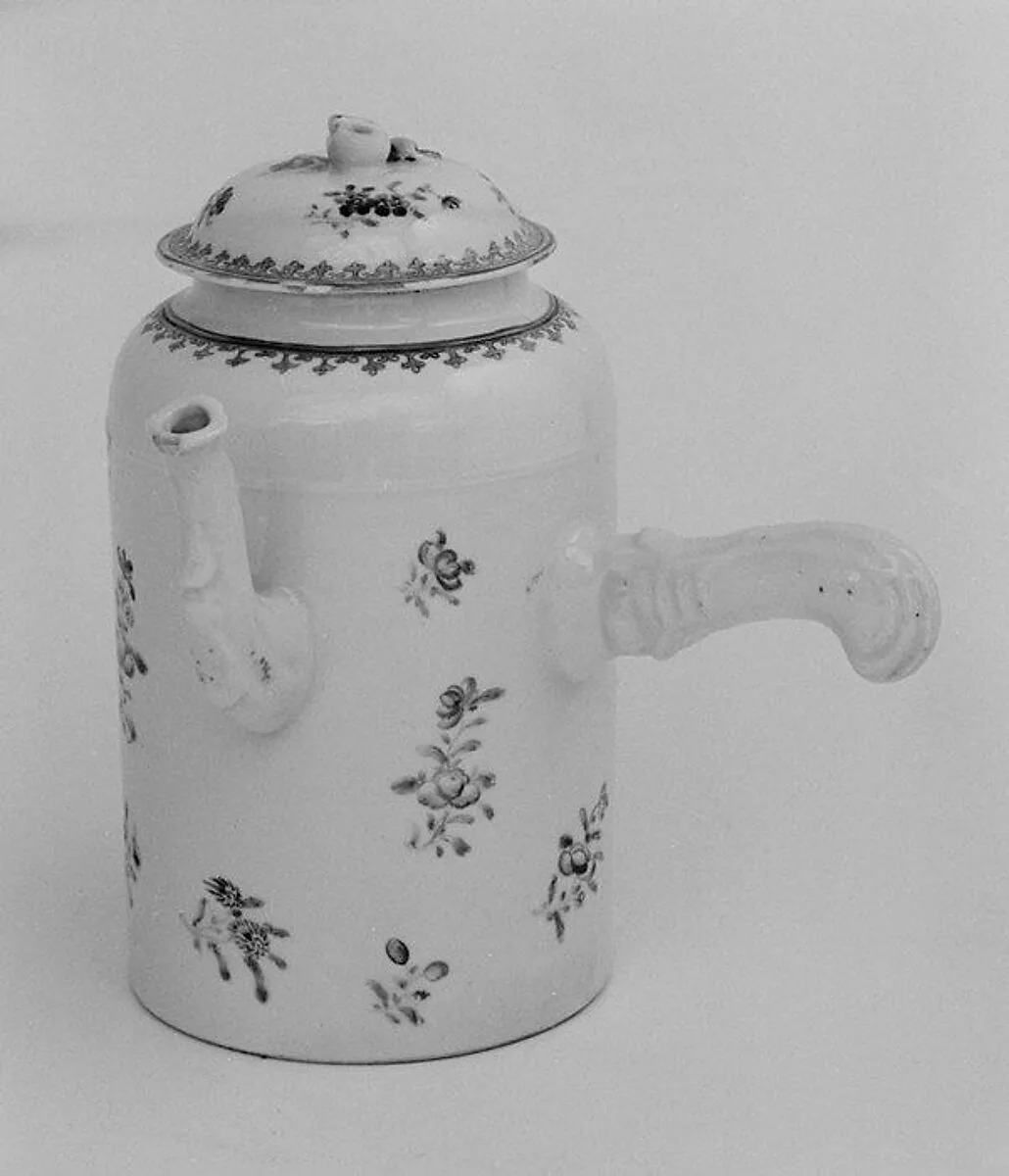 Chocolate pot with cover — Unknown