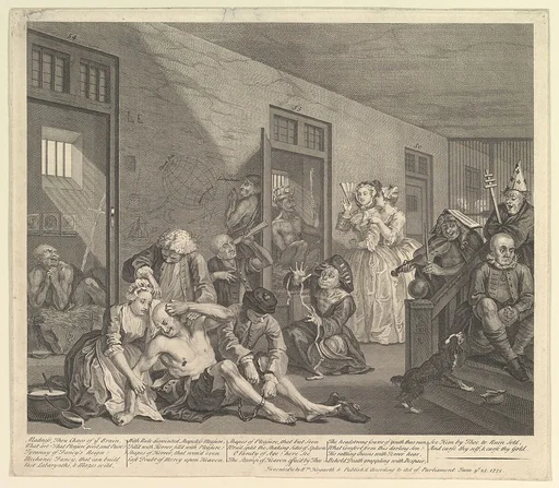 A Rake's Progress, Plate 8