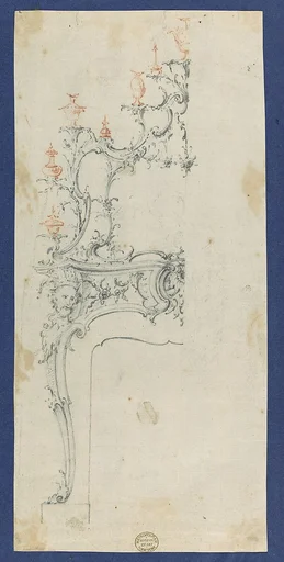 Chimneypiece, in Chippendale Drawings, Vol. I