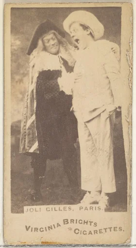 Joli Gilles, Paris, from the Actors and Actresses series (N45, Type 1) for Virginia Brights Cigarettes
