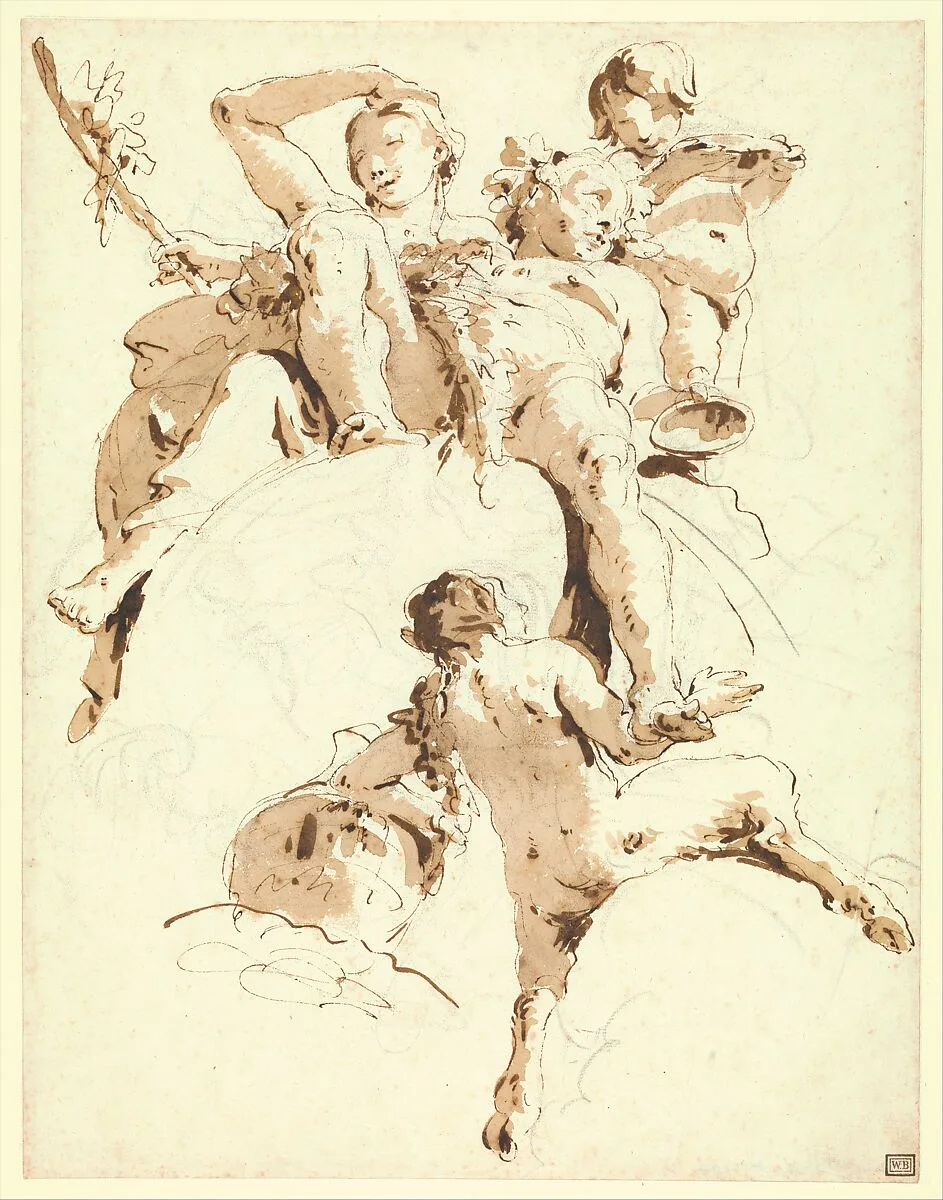 Bacchus and Ariadne — Giovanni Battista Tiepolo
