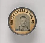 [Photographic Identification Badge from Goshen Rubber & Manufacturing Company]
