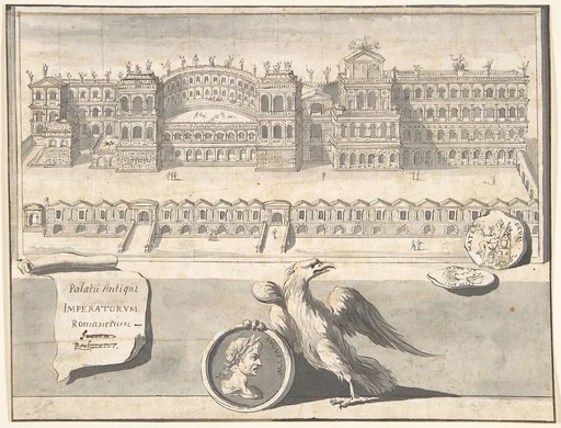 A Reconstructed View of the Palace on the Palantine Hill