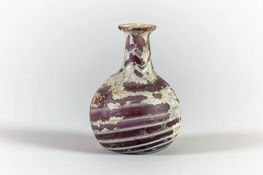 Glass perfume bottle