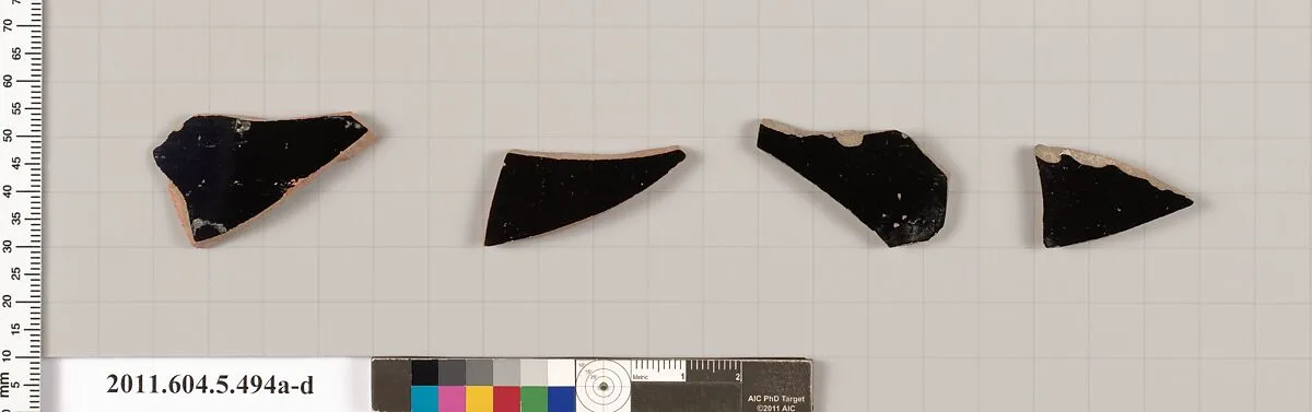 Terracotta fragments of kylikes (drinking cups) — Unknown