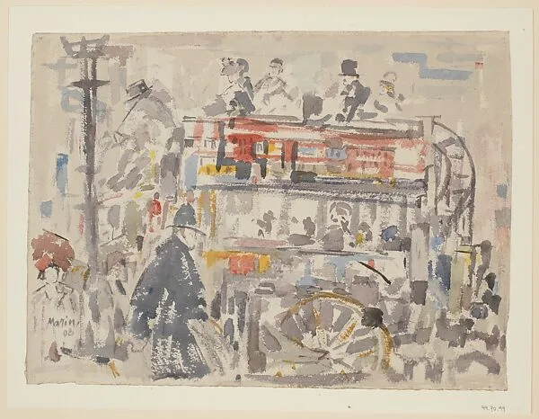 In London Town — John Marin