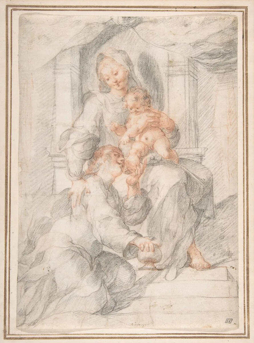 Madonna and Child with Mary Magdalen — Joseph Heintz the Elder