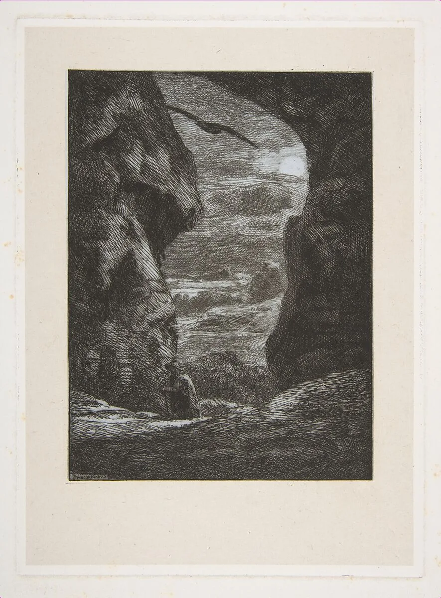 Adieu aux Karpatz — Félix Bracquemond|Auguste Delâtre