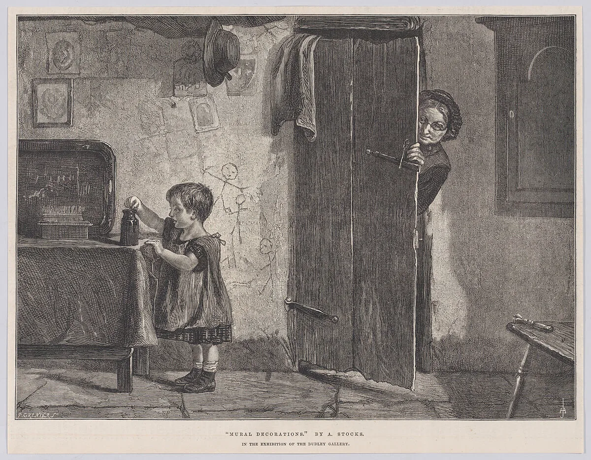 Mural Decorations, from "Illustrated London News" — Arthur Stocks|Pierre Grenier