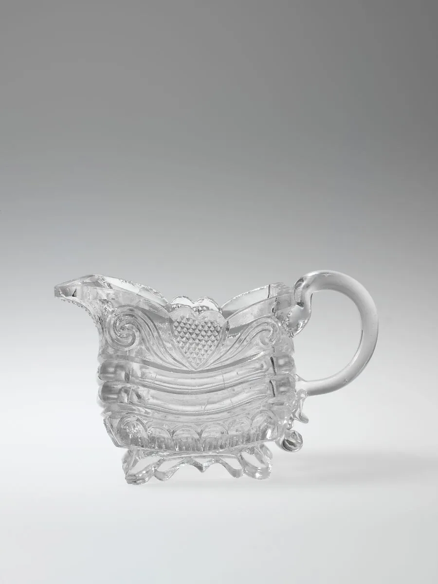 Cream pitcher — New England Glass Company