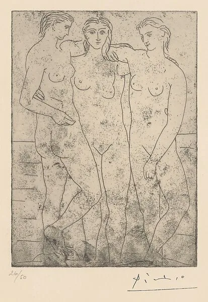 The Three Bathers II — Pablo Picasso|Jacques Frélaut|Galerie Louise Leiris