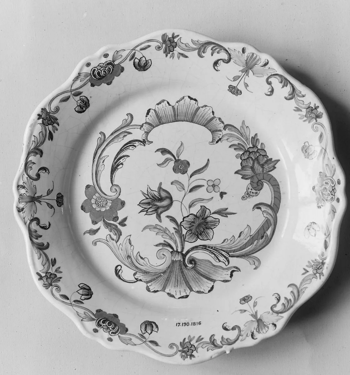 Plate — Pierre-Clement Caussey