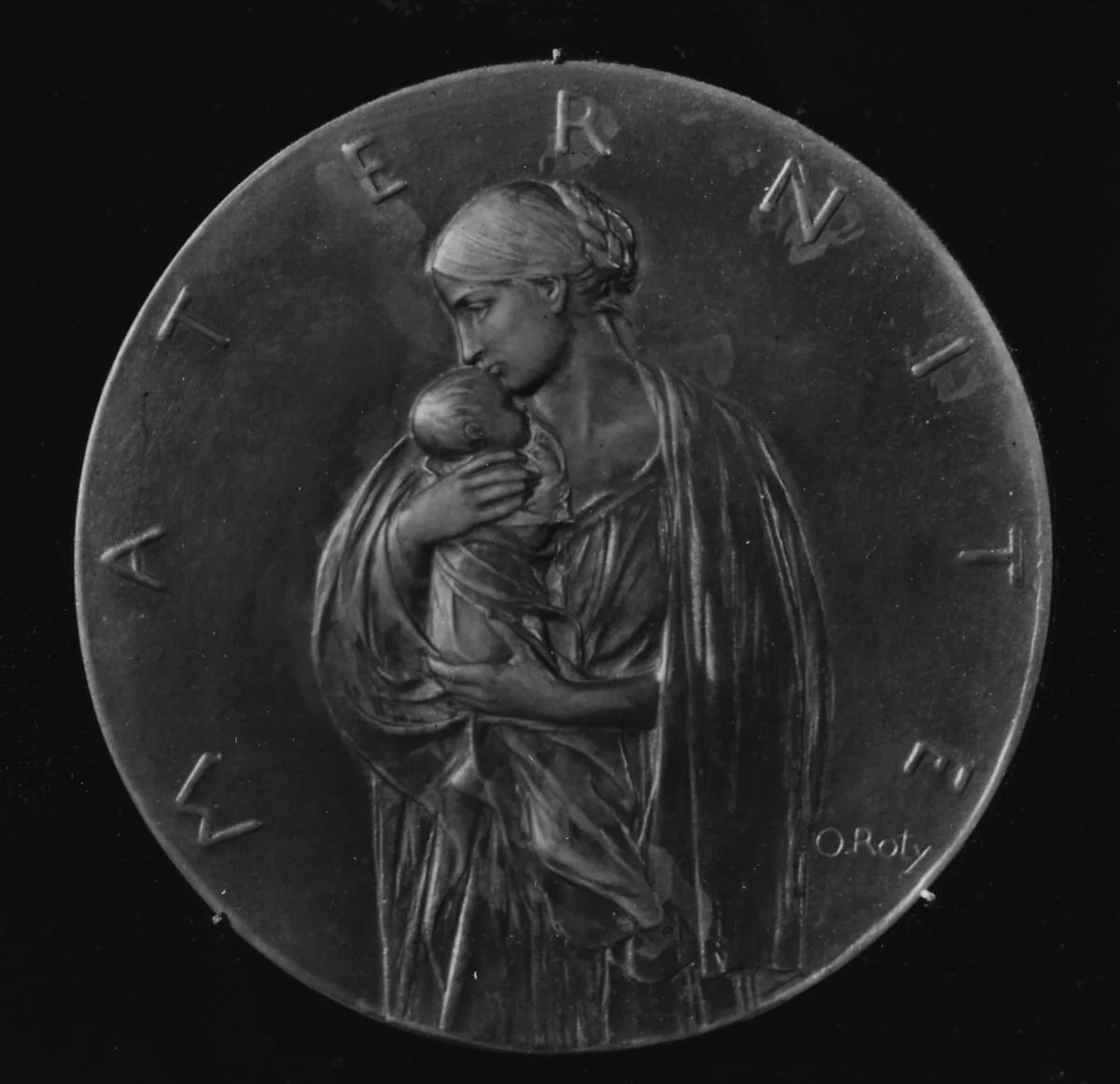 Memorial of Baptism of the Artist's Son, Jean Georges Emile Roty — Louis-Oscar Roty