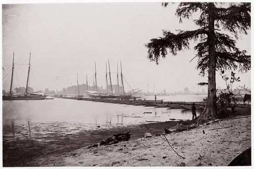 Pontoon Bridge, James River