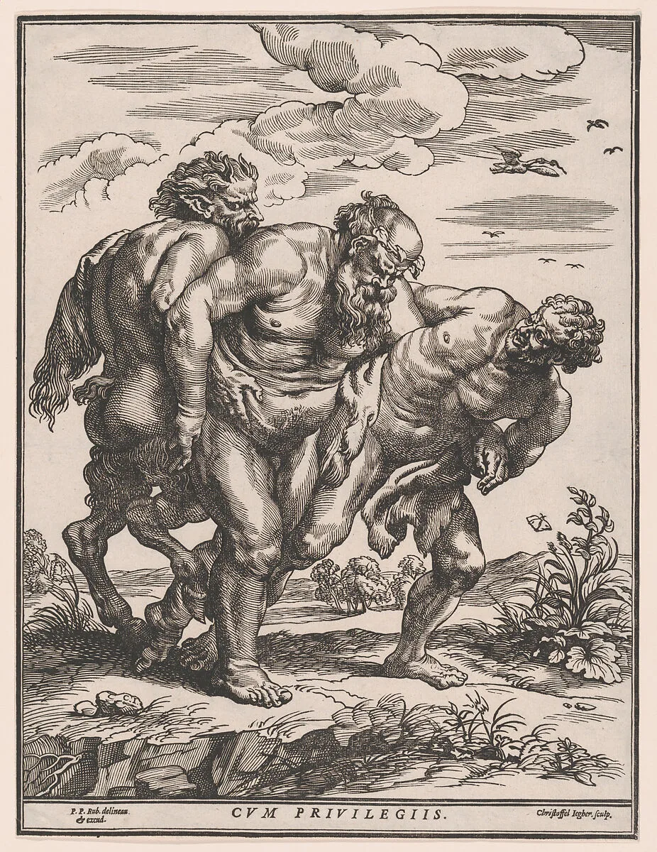 The March of Silenus — Christoffel Jegher|Peter Paul Rubens