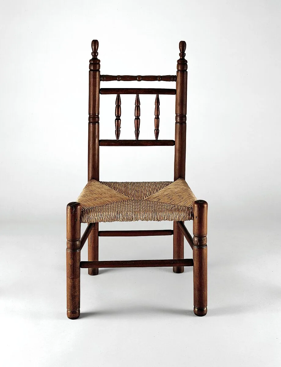 Spindle-back chair — Unknown
