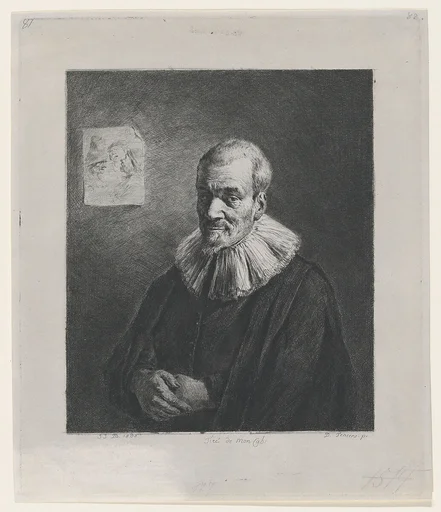 Portrait, after David Teniers the Younger