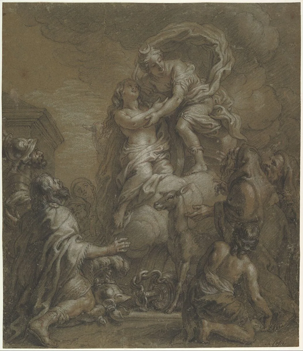 Sacrifice of Iphigenia — Charles de la Fosse