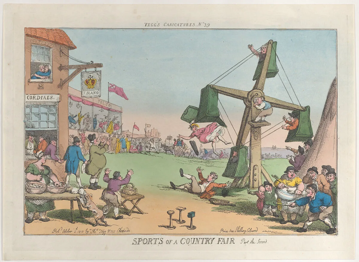 Sports of a Country Fair, Part the Second — Thomas Tegg|Thomas Rowlandson