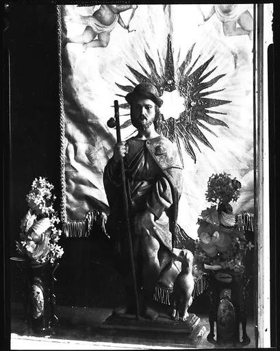 [Wax Votive Figure of St. Rock, Cuba]