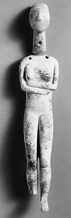 Marble female figure — Unknown
