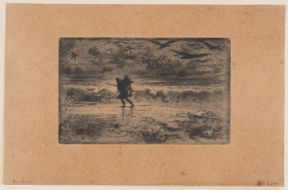 The Seascape Painter (Le Peintre de marine) — Félix-Hilaire Buhot