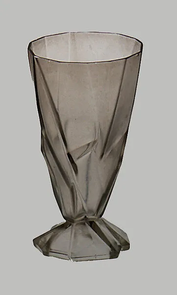 "Ruba Rombic" Goblet — Consolidated Lamp and Glass Company, Art Glassware Division, Coraopolis, PA|Reuben Haley