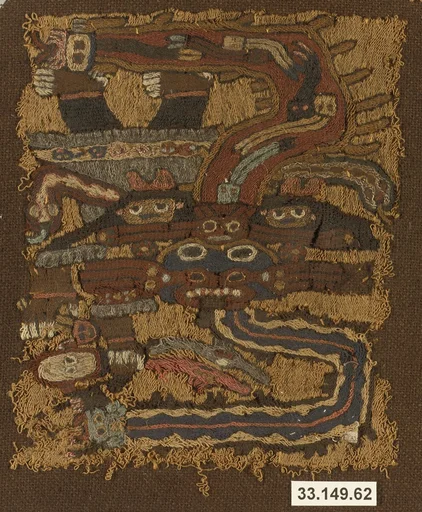 Embroidered Mantle Fragment